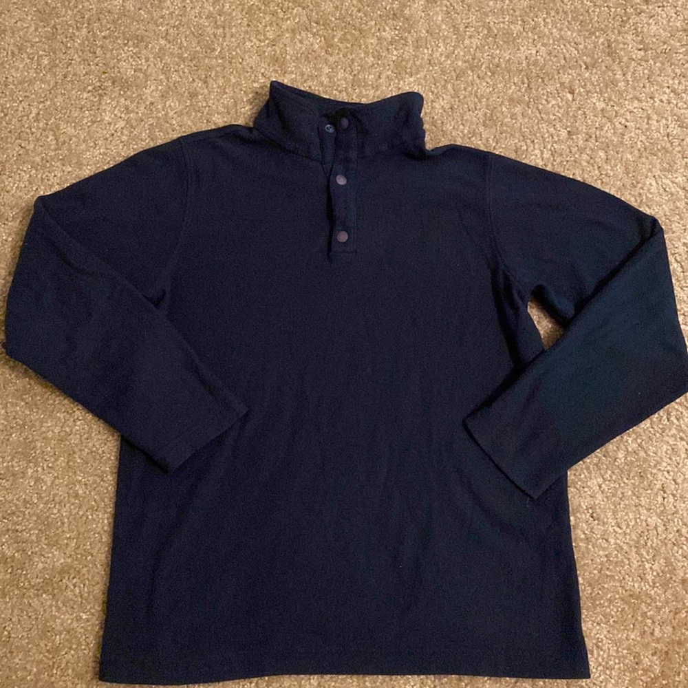 Lands End Kids Navy Fleece